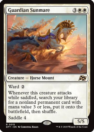 Guardian Sunmare (PPDFT-015) - [Promo Pack: Aetherdrift] Foil - Trinity Hobby