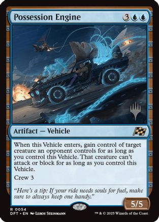 Possession Engine (PPDFT-054) - [Promo Pack: Aetherdrift] Foil - Trinity Hobby