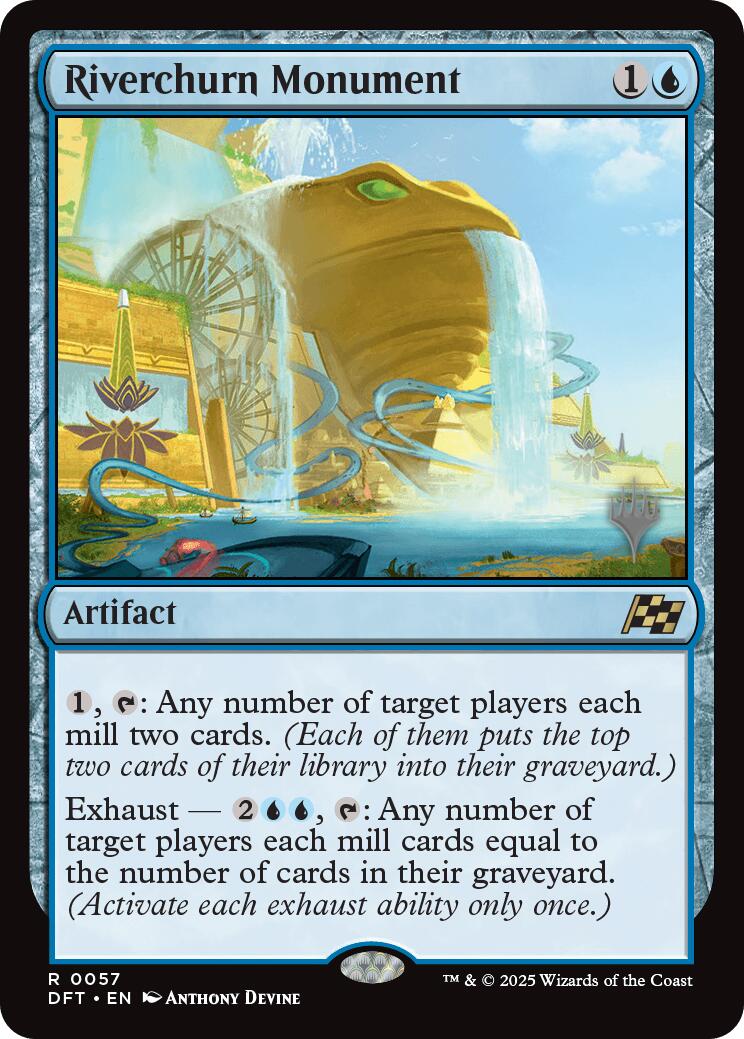 Riverchurn Monument (Promo Pack) [Aetherdrift Promos] - Trinity Hobby