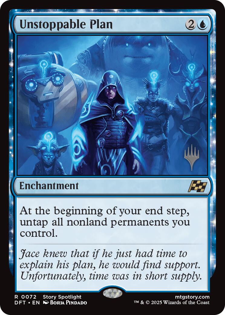 Unstoppable Plan (Promo Pack) [Aetherdrift Promos] - Trinity Hobby