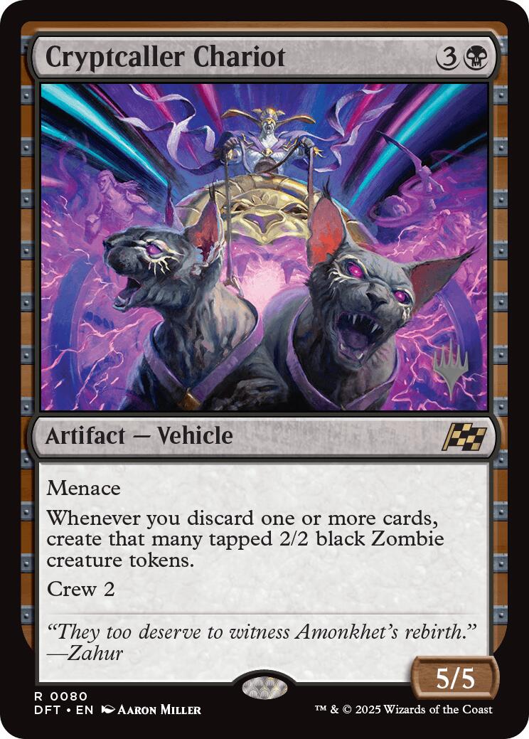 Cryptcaller Chariot (Promo Pack) [Aetherdrift Promos] - Trinity Hobby