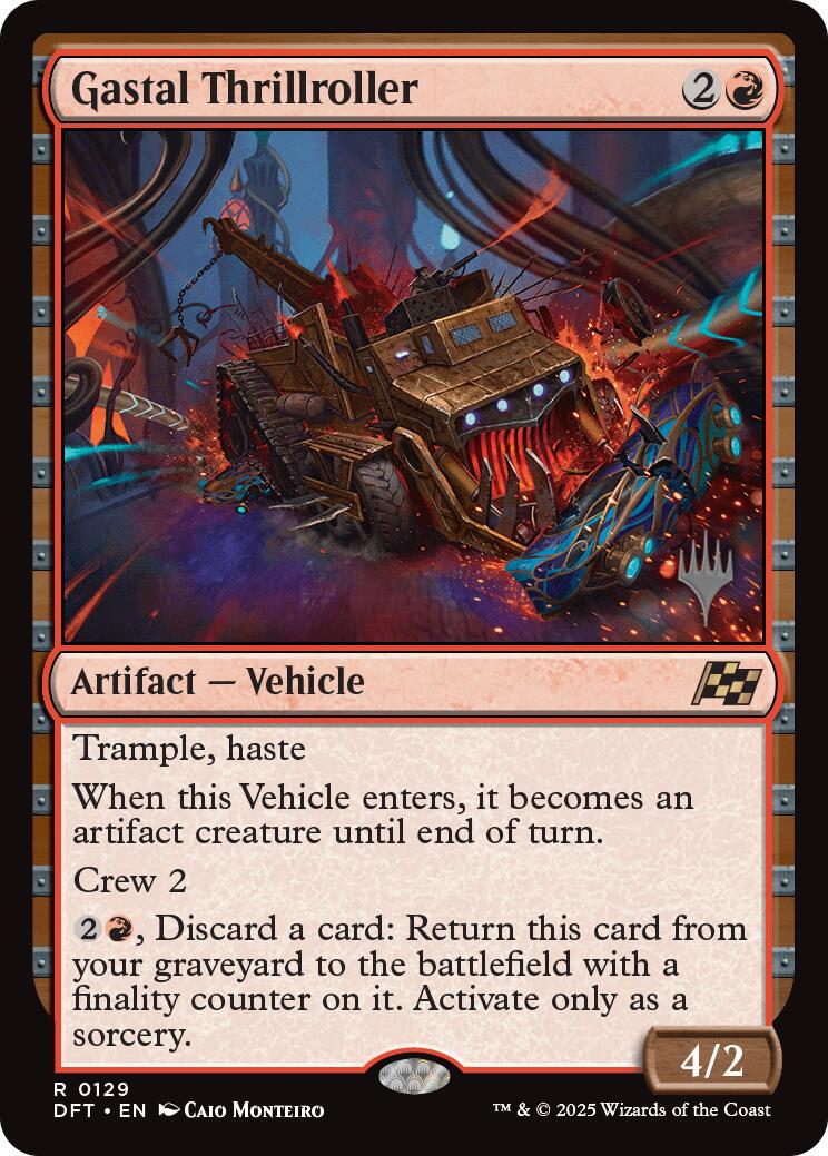 Gastal Thrillroller (Promo Pack) [Aetherdrift Promos] - Trinity Hobby
