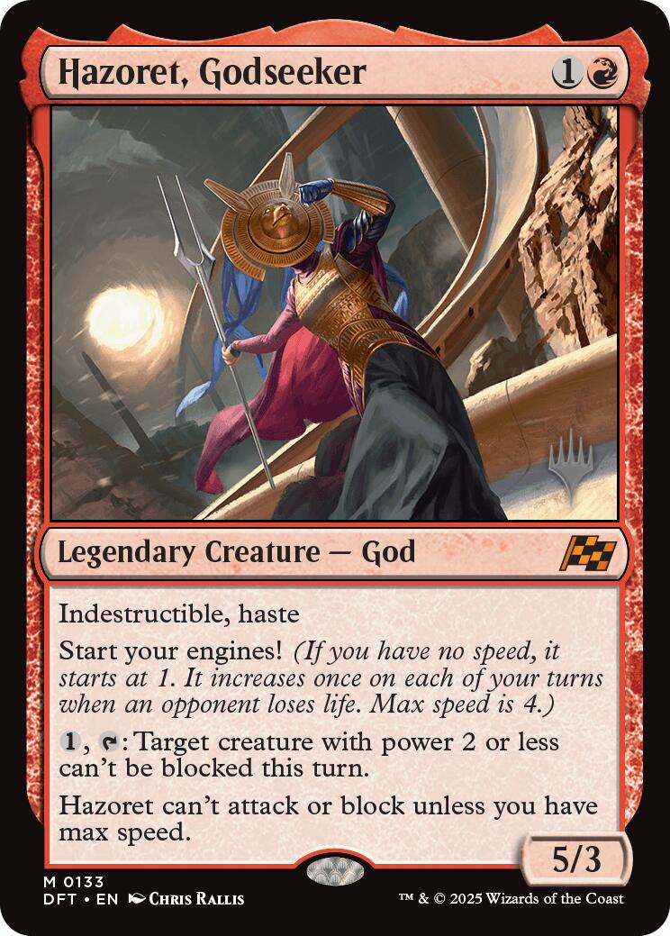 Hazoret, Godseeker (Promo Pack) [Aetherdrift Promos] - Trinity Hobby