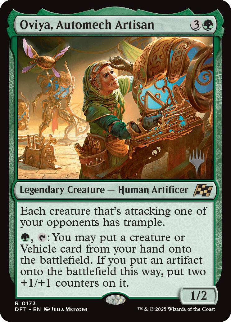 Oviya, Automech Artisan (Promo Pack) [Aetherdrift Promos] - Trinity Hobby