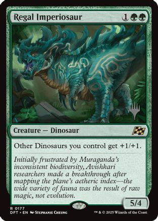 Regal Imperiosaur (PPDFT-177) - [Promo Pack: Aetherdrift] - Trinity Hobby