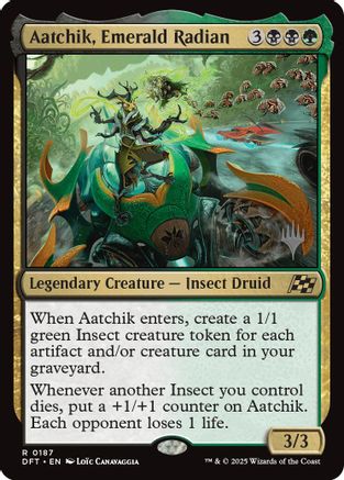 Aatchik, Emerald Radian (PPDFT-187) - [Promo Pack: Aetherdrift] - Trinity Hobby