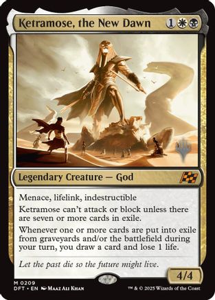 Ketramose, the New Dawn (PPDFT-209) - [Promo Pack: Aetherdrift] - Trinity Hobby