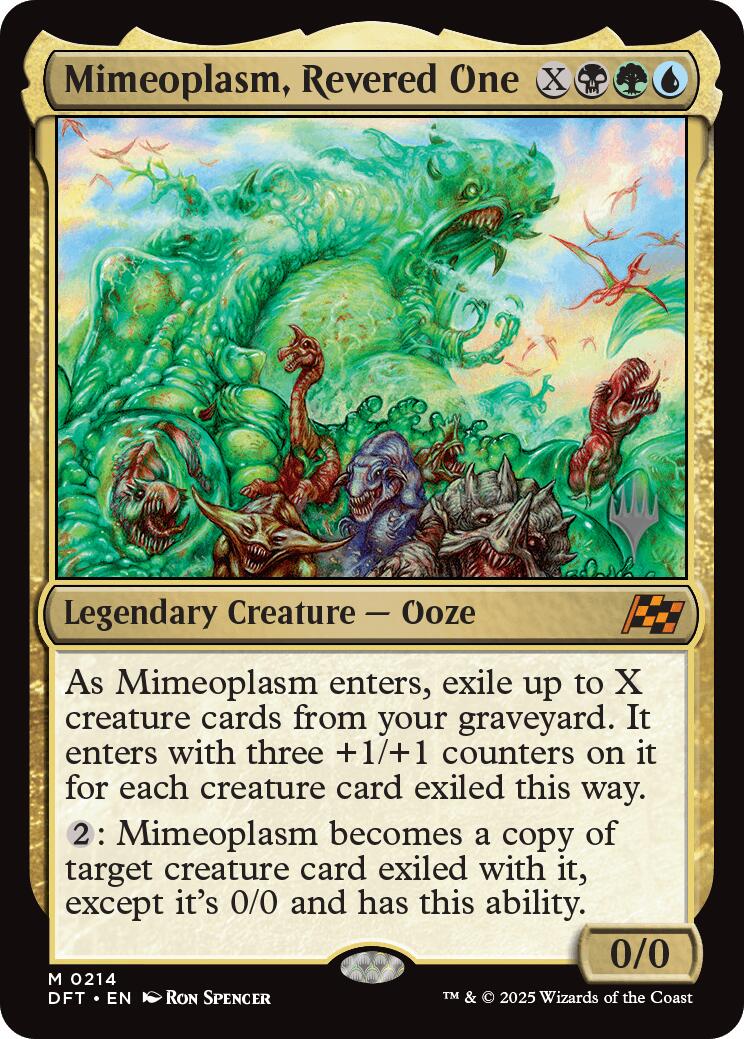 Mimeoplasm, Revered One (Promo Pack) [Aetherdrift Promos] - Trinity Hobby