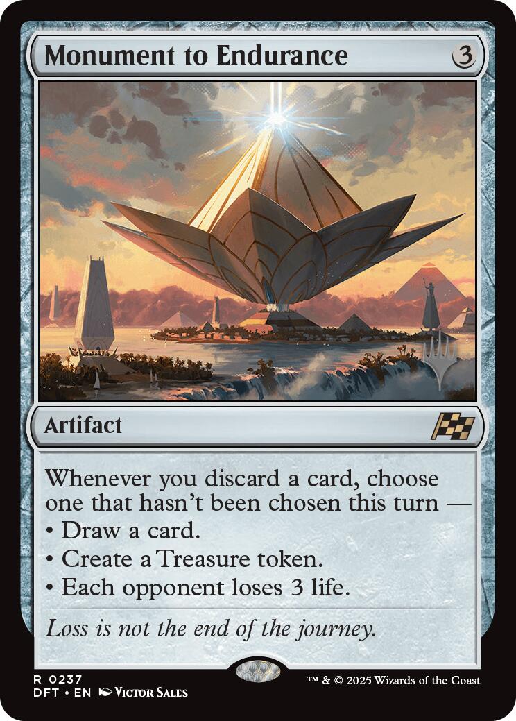 Monument to Endurance (Promo Pack) [Aetherdrift Promos] - Trinity Hobby