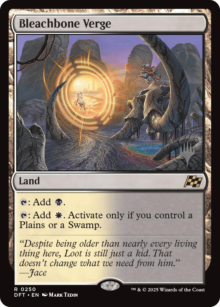 Bleachbone Verge (Promo Pack) [Aetherdrift Promos] - Trinity Hobby