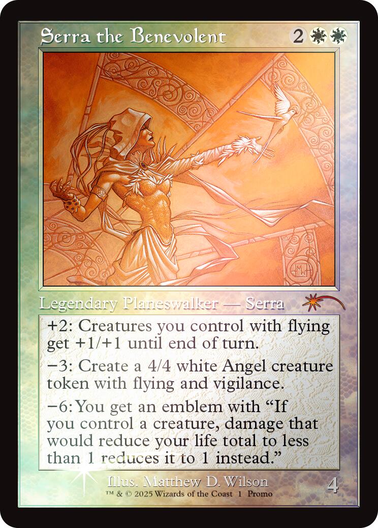 Serra the Benevolent (Retro Frame) [Secret Lair Drop Series] - Trinity Hobby