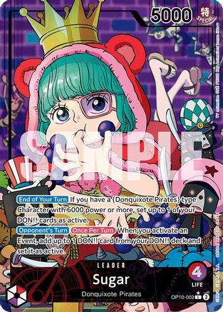 Sugar (003) (Parallel) (OP10-003) - [Royal Blood] Foil - Trinity Hobby