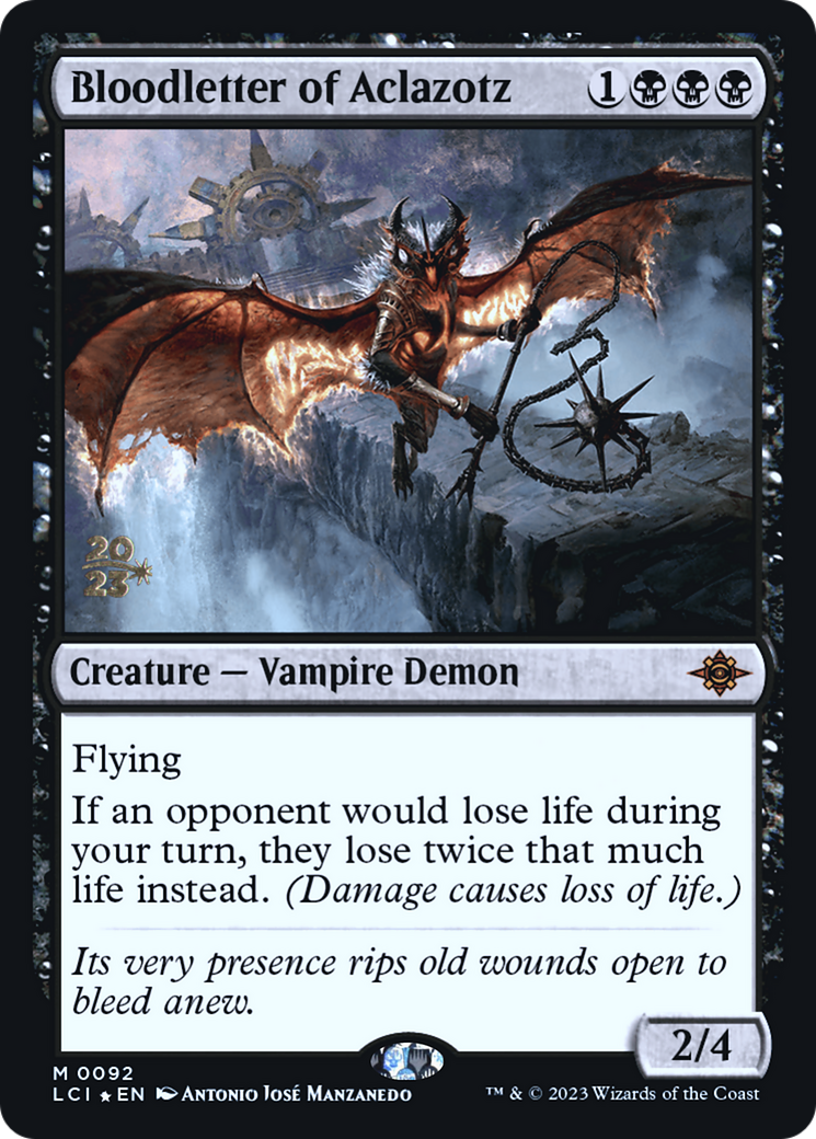 Bloodletter of Aclazotz [The Lost Caverns of Ixalan Prerelease Cards] - Trinity Hobby