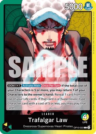 Trafalgar Law (022) (OP10-022) - [Royal Blood] - Trinity Hobby