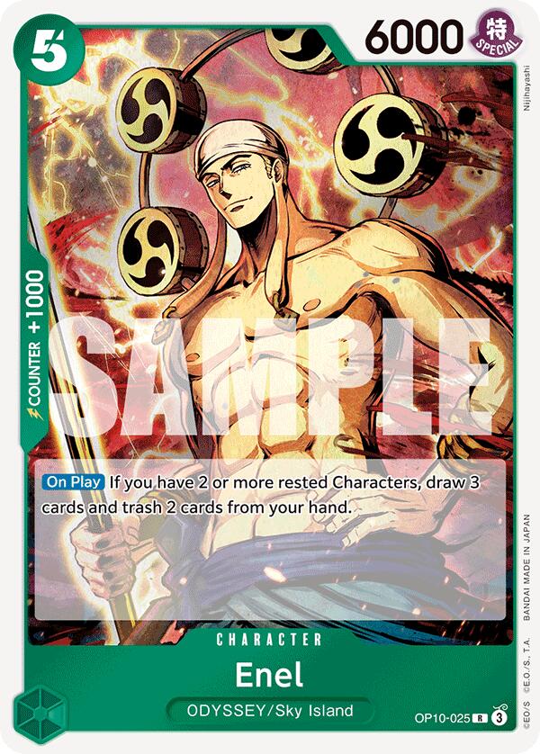 Enel (OP10-025) - [Royal Blood] Foil - Trinity Hobby