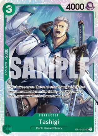 Tashigi (OP10-032) - [Royal Blood] Foil - Trinity Hobby