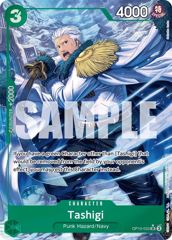 Tashigi (Parallel) (OP10-032) - [Royal Blood] Foil - Trinity Hobby