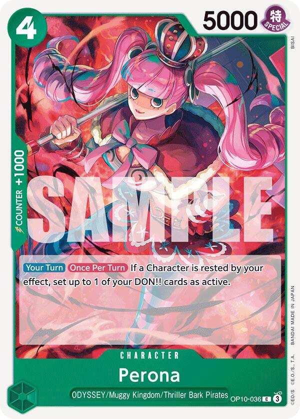 Perona (036) (OP10-036) - [Royal Blood] - Trinity Hobby