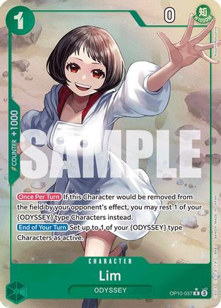 Lim (Parallel) (OP10-037) - [Royal Blood] Foil - Trinity Hobby