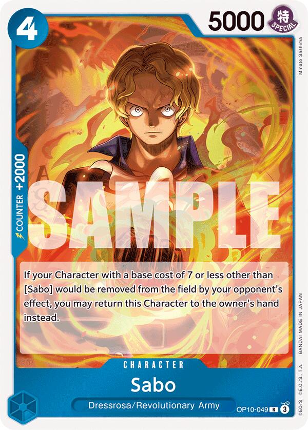 Sabo (OP10-049) - [Royal Blood] Foil - Trinity Hobby