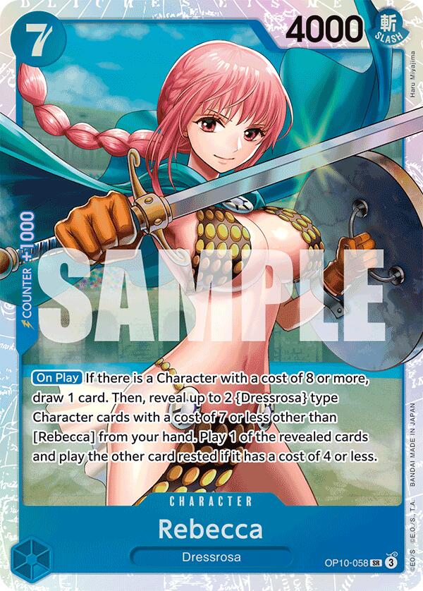 Rebecca (OP10-058) - [Royal Blood] Foil - Trinity Hobby