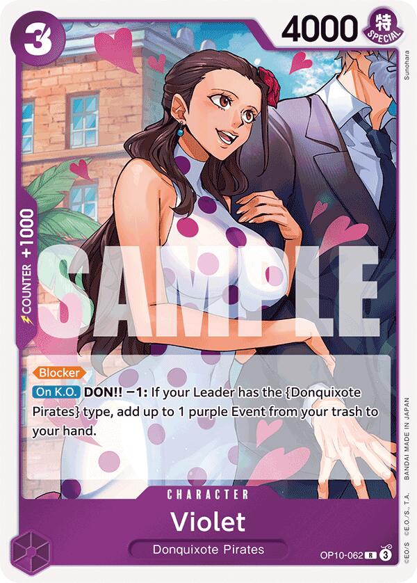 Violet (OP10-062) - [Royal Blood] Foil - Trinity Hobby