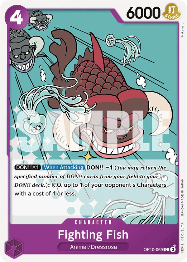 Fighting Fish (OP10-069) - [Royal Blood] - Trinity Hobby
