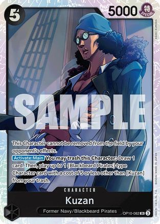 Kuzan (OP10-082) - [Royal Blood] Foil - Trinity Hobby