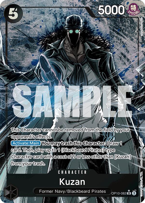 Kuzan (Parallel) (OP10-082) - [Royal Blood] Foil - Trinity Hobby