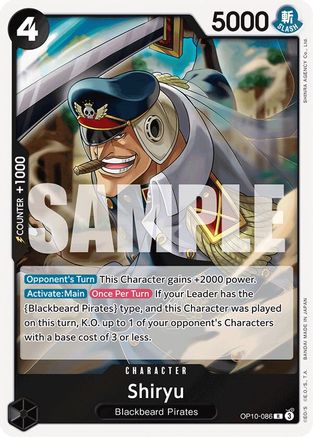 Shiryu (OP10-086) - [Royal Blood] Foil - Trinity Hobby