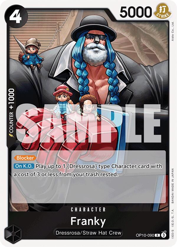 Franky (090) (OP10-090) - [Royal Blood] Foil - Trinity Hobby