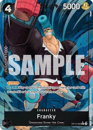 Franky (090) (Parallel) (OP10-090) - [Royal Blood] Foil - Trinity Hobby