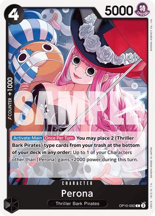 Perona (092) (OP10-092) - [Royal Blood] - Trinity Hobby