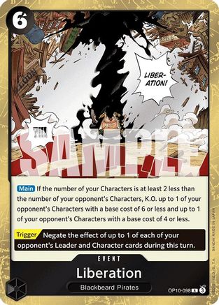 Liberation (OP10-098) - [Royal Blood] Foil - Trinity Hobby