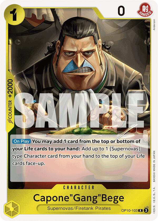Capone"Gang"Bege (OP10-103) - [Royal Blood] Foil - Trinity Hobby