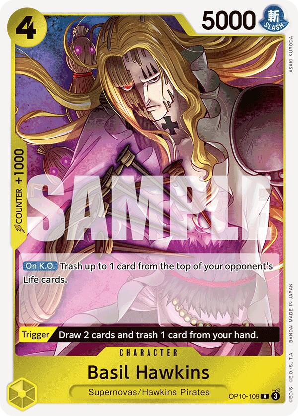 Basil Hawkins (OP10-109) - [Royal Blood] Foil - Trinity Hobby