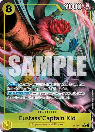 Eustass"Captain"Kid (112) (Parallel) (OP10-112) - [Royal Blood] Foil - Trinity Hobby