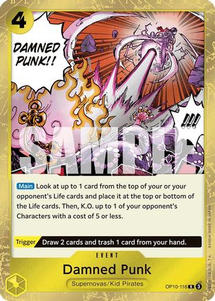 Damned Punk (OP10-116) - [Royal Blood] Foil - Trinity Hobby