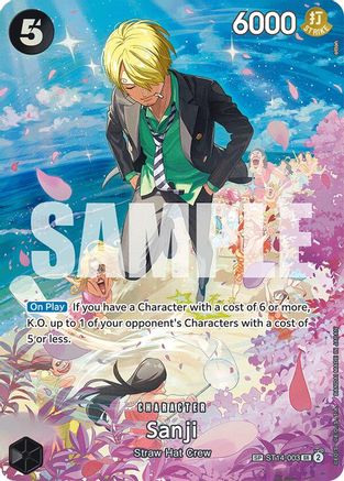 Sanji (SP) (ST14-003) - [Royal Blood] Foil - Trinity Hobby