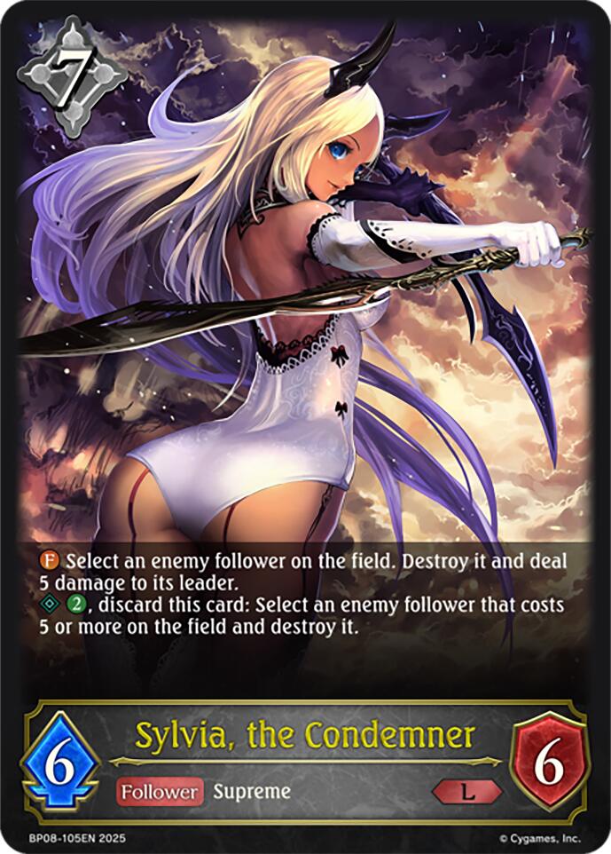 Sylvia, the Condemner (BP08-105EN) [Alterchaotica] - Trinity Hobby