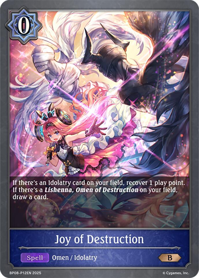 Joy of Destruction - P12EN (Foil) (bp08 p12) [Alterchaotica]