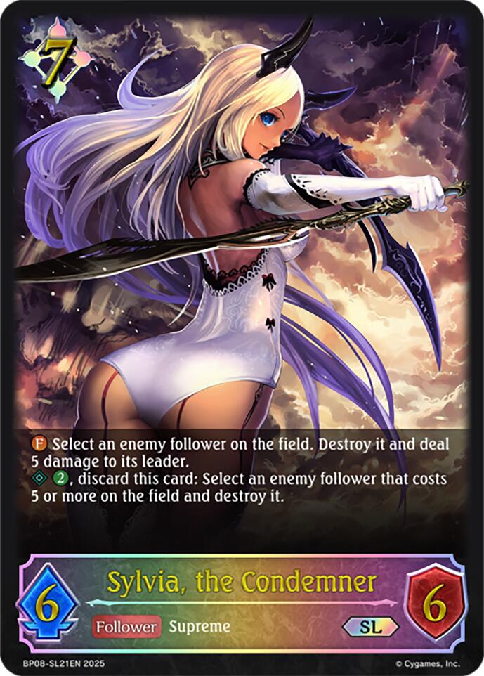 Sylvia, the Condemner (BP08-SL21EN) [Alterchaotica] - Trinity Hobby