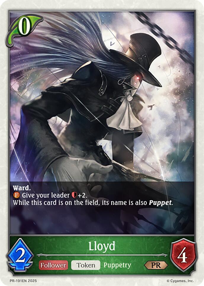 Lloyd (PR-191EN) [Promotional Cards] - Trinity Hobby