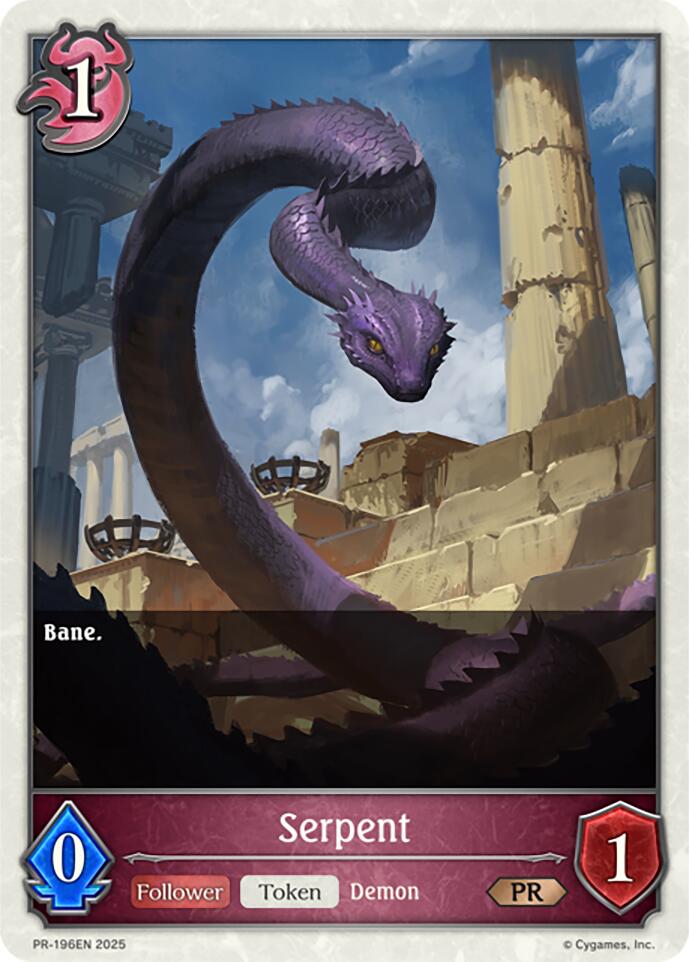 Serpent (PR-196EN) [Promotional Cards] - Trinity Hobby