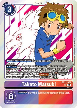 Takato Matsuki [BT21-089] [World Convergence] - Trinity Hobby