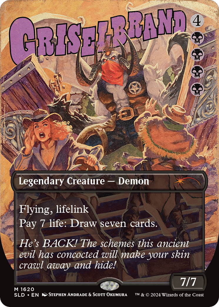 Griselbrand  [Foil]  (SLD-1620) - [Secret Lair Drop] (Borderless)