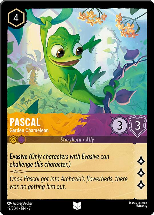 Pascal - Garden Chameleon (19/204) [Archazia's Island] - Trinity Hobby