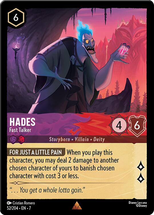 Hades - Fast Talker (52/204) [Archazia's Island] - Trinity Hobby