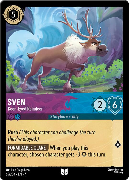 Sven - Keen-Eyed Reindeer (65/204) [Archazia's Island] - Trinity Hobby