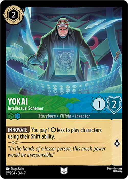 Yokai - Intellectual Schemer (97/204) [Archazia's Island] - Trinity Hobby